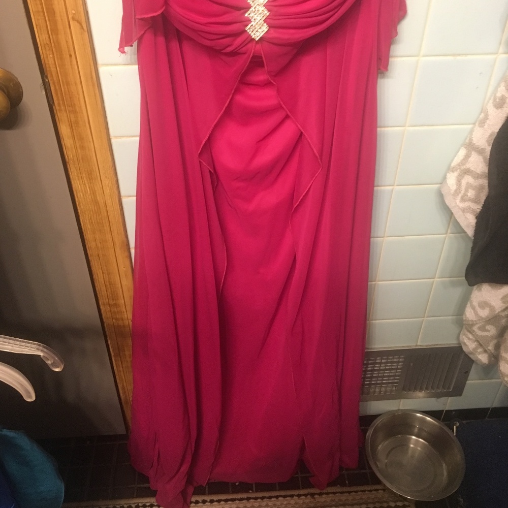 Pink Prom Dress - Picture 2 of 3